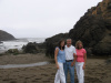 Diane, Heather and Jim at Depot Bay